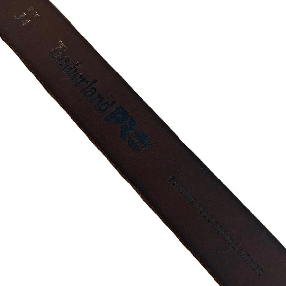 Timberland • Genuine Full Grain Leather Belt Size 34 - Picture 13 of 13